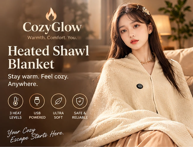 CozyGlow™ Heated Comfort Shawl