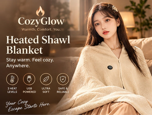 CozyGlow™ Heated Comfort Shawl