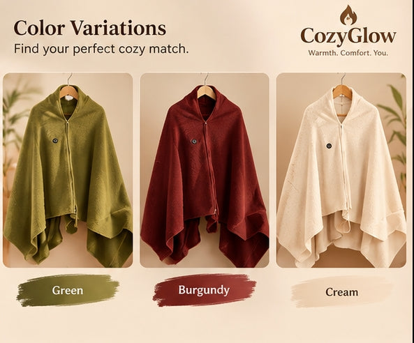 CozyGlow™ Heated Comfort Shawl